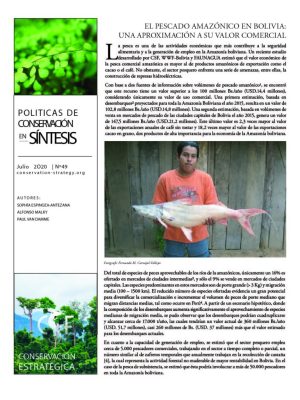 El pescado amazónico en Bolivia: una aproximación a su valor comercial